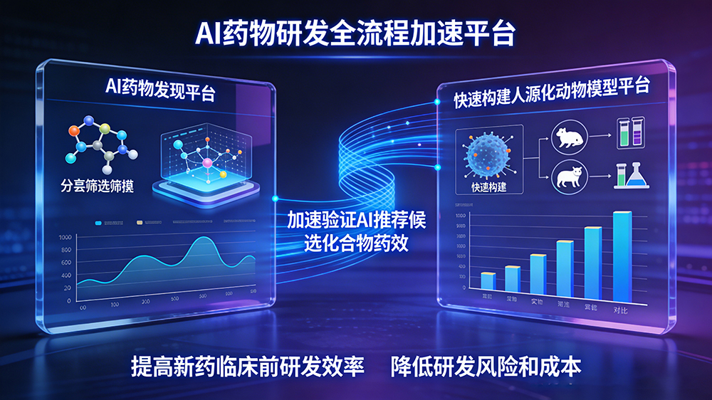 双剑合璧助力新药研发：AI靶点发现+快速体内验证